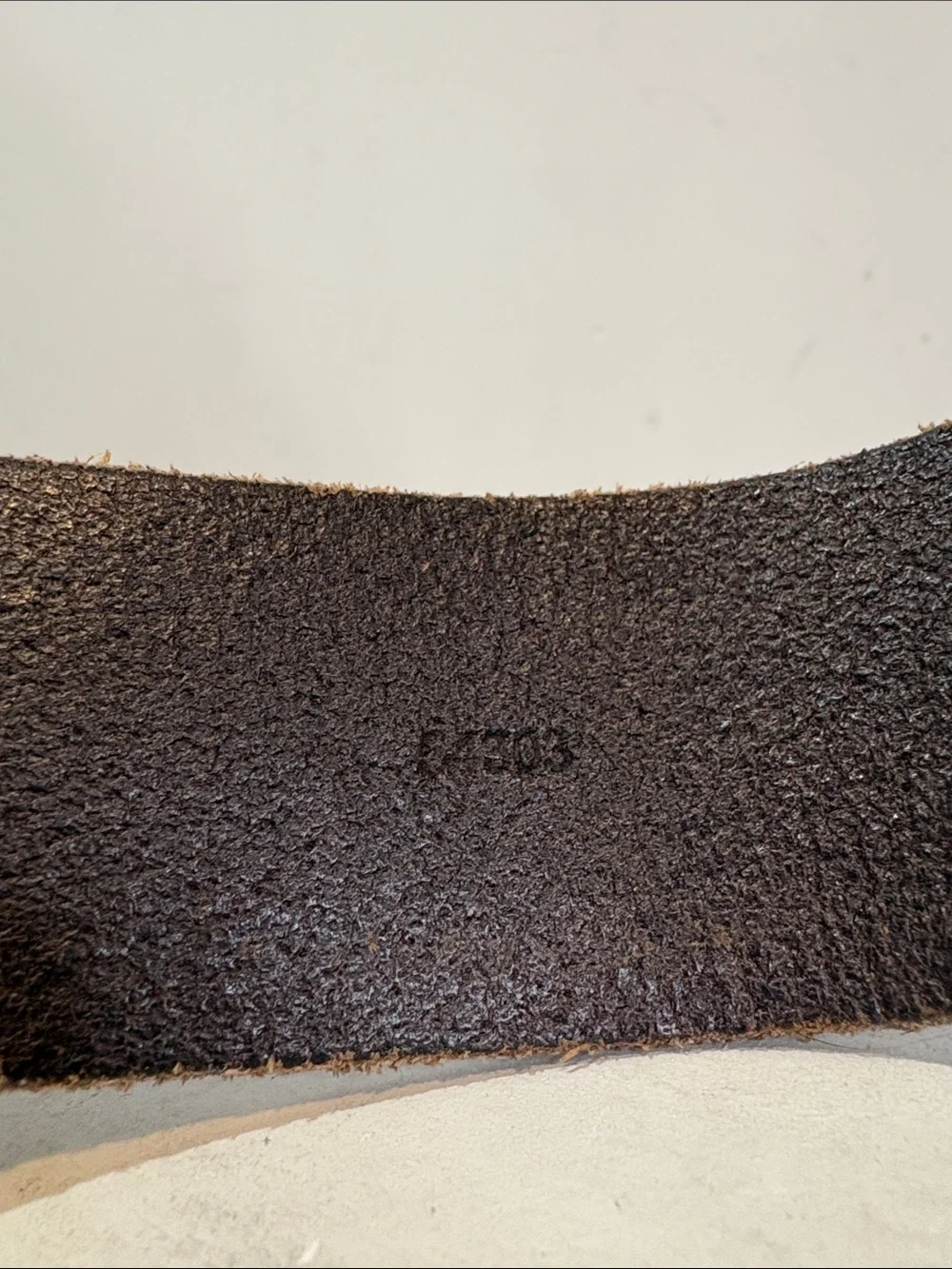 J.Crew Brown Genuine Leather Double Prong Silver Grommet Large Buckle Belt 36